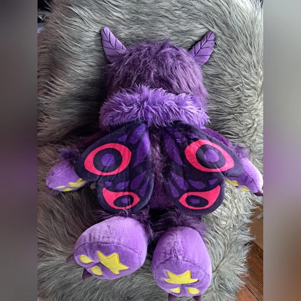Snughouls- Moonlight Mothman XXL Limited Edition Rare Plush! - Picture 2 of 4